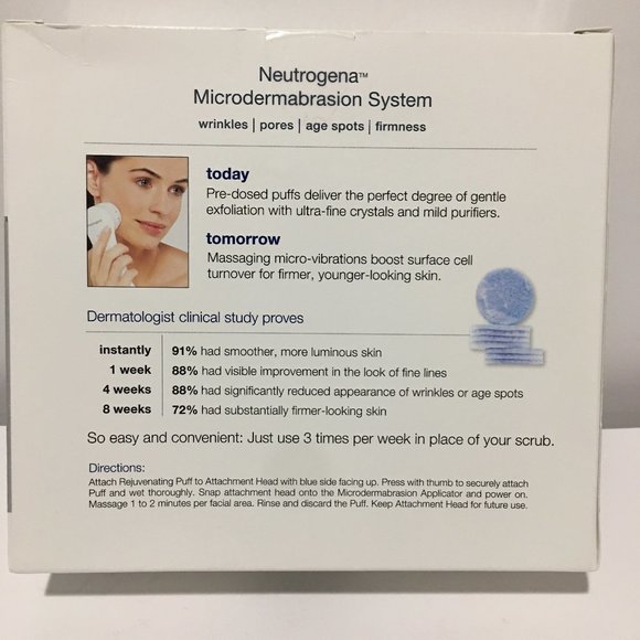 Neutrogena Skincare Neutrogena Microdermabrasion Starter Kit Athome
